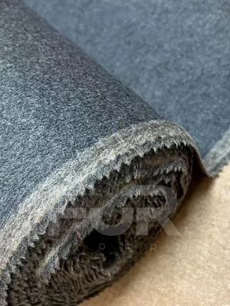 Кашемир бежево-серый двусторонний, артикул S1796, цена 28 800 руб. FUR EXPERT