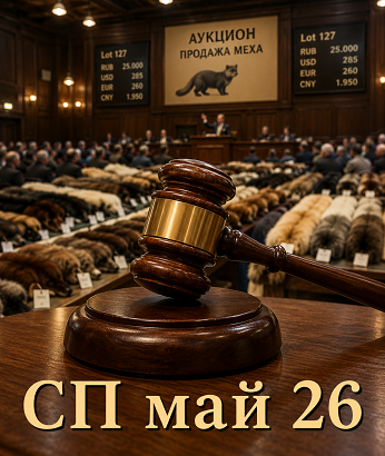 Результаты аукциона СОЮЗПУШНИНА 233 май 2026. Блог FUR EXPERT